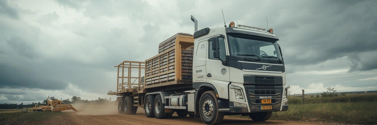 Truck Transport for Construction Materials